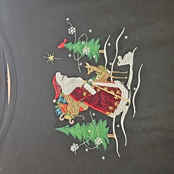 Skiing Santa Longsleeve Shirt - Picture 2 of 4